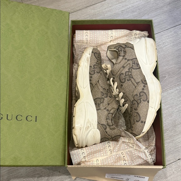 Macro GG Supreme 80 Beige Ebony Shoes